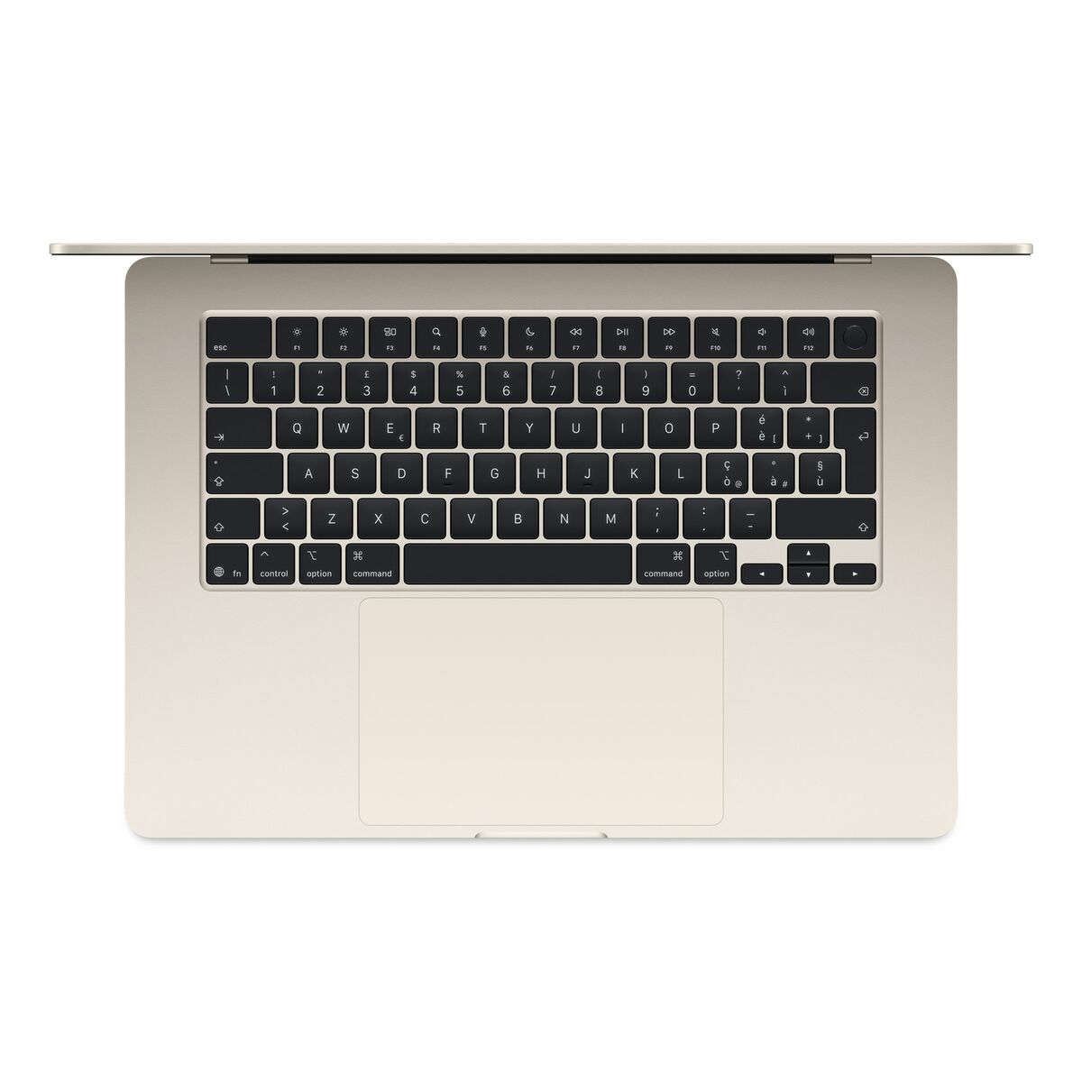 MacBook Air 15 pouces : puce Apple M4 avec CPU 10 cours et GPU 10 cours, 16 Go, SSD 256 Go - Starlight