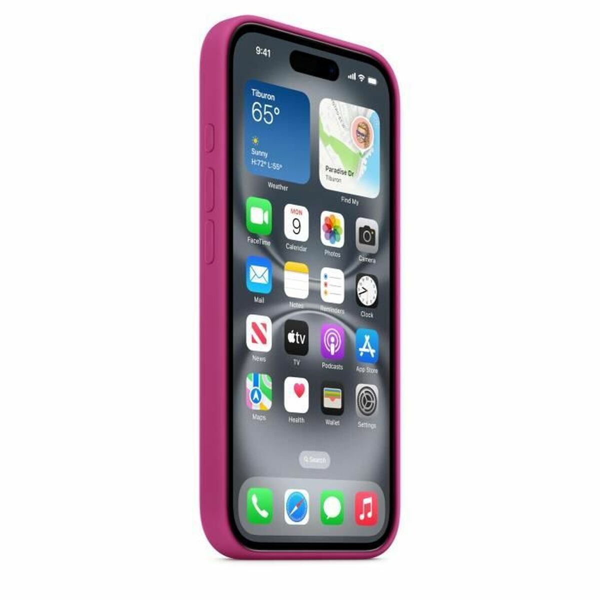 iPhone 16 Si Case Fuchsia
