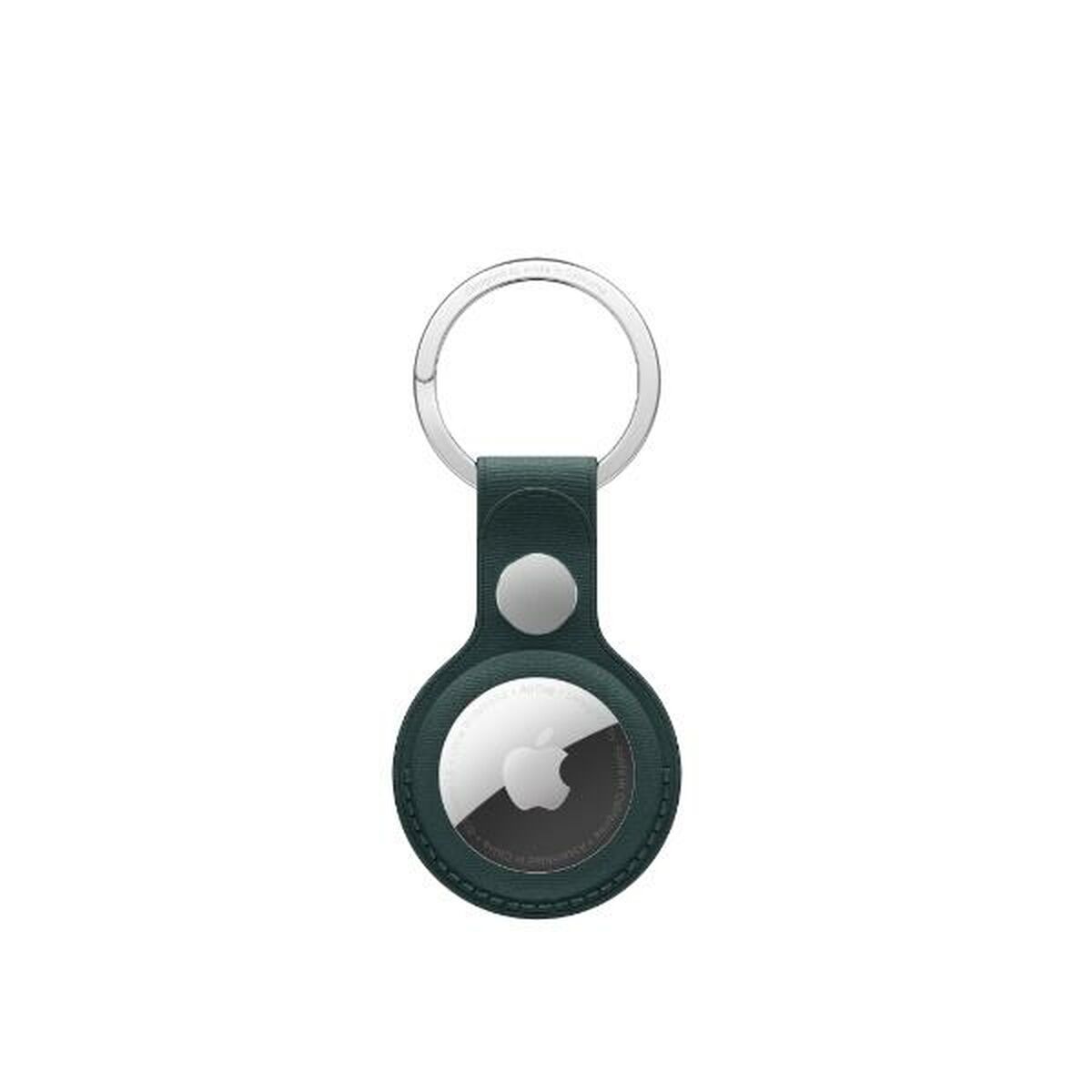 Airtag Finewoven Key Ring Dark Green