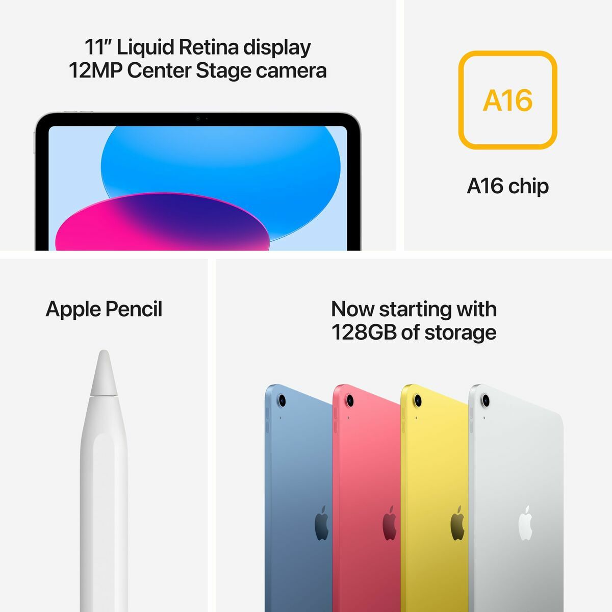 iPad Wi-Fi Cell 128GB Blue
