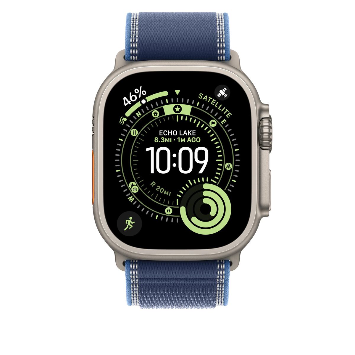 Apple Watch 49 Bl/Brt Bl N Ti Tl S/M