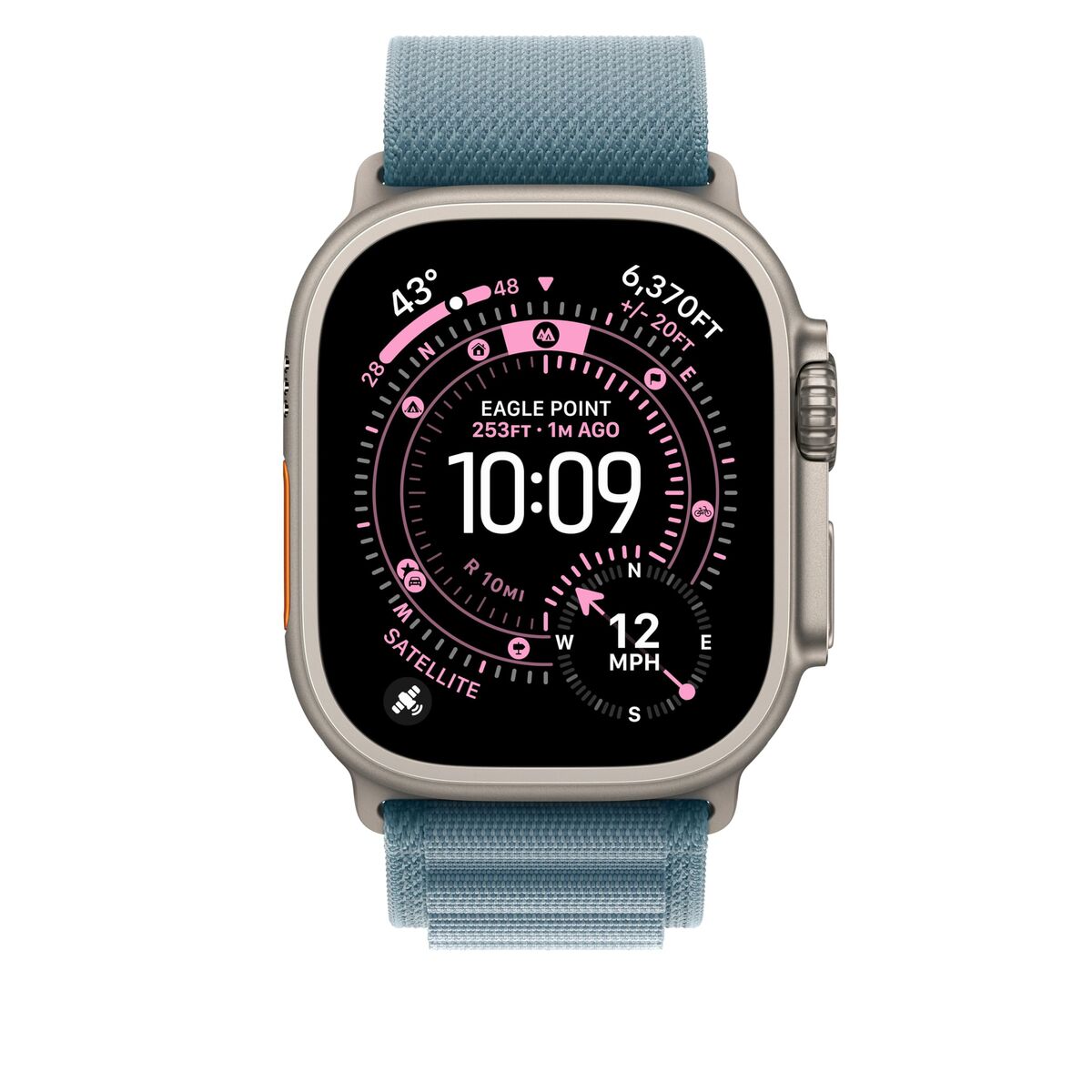 Apple Watch 49 Light Blue N Ti Alp S