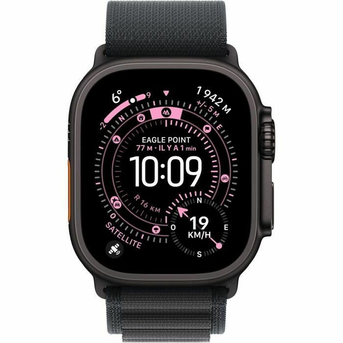 Apple Watch Ultra3 49 Bk Ti Bk Alp L