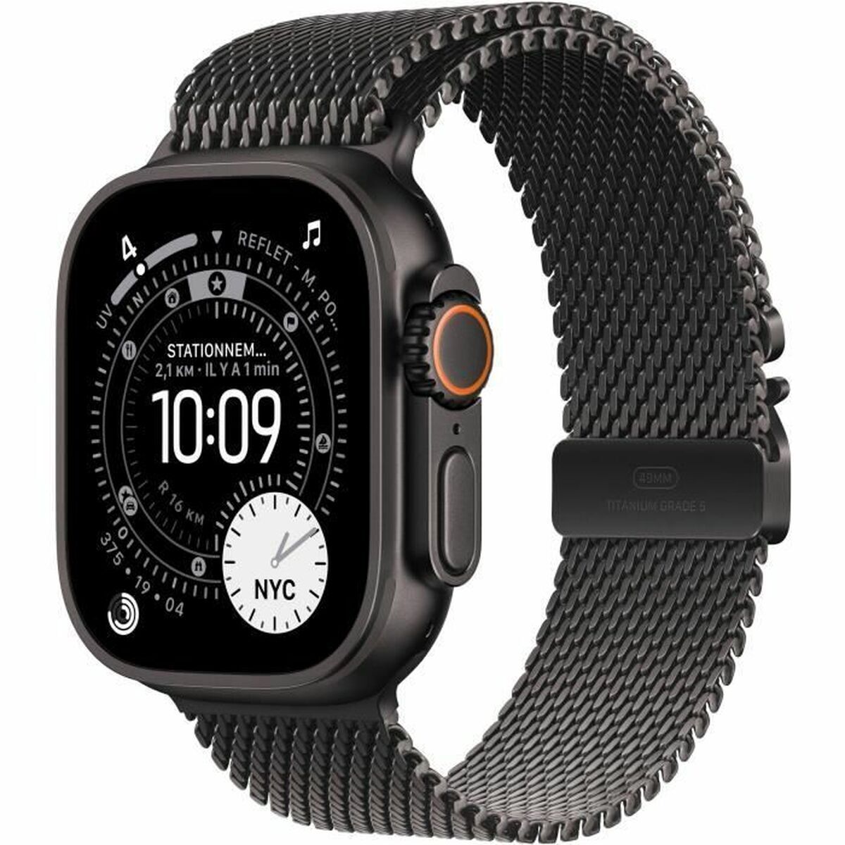 Apple Watch Ultra3 49 Bk Ti Bk Tml M