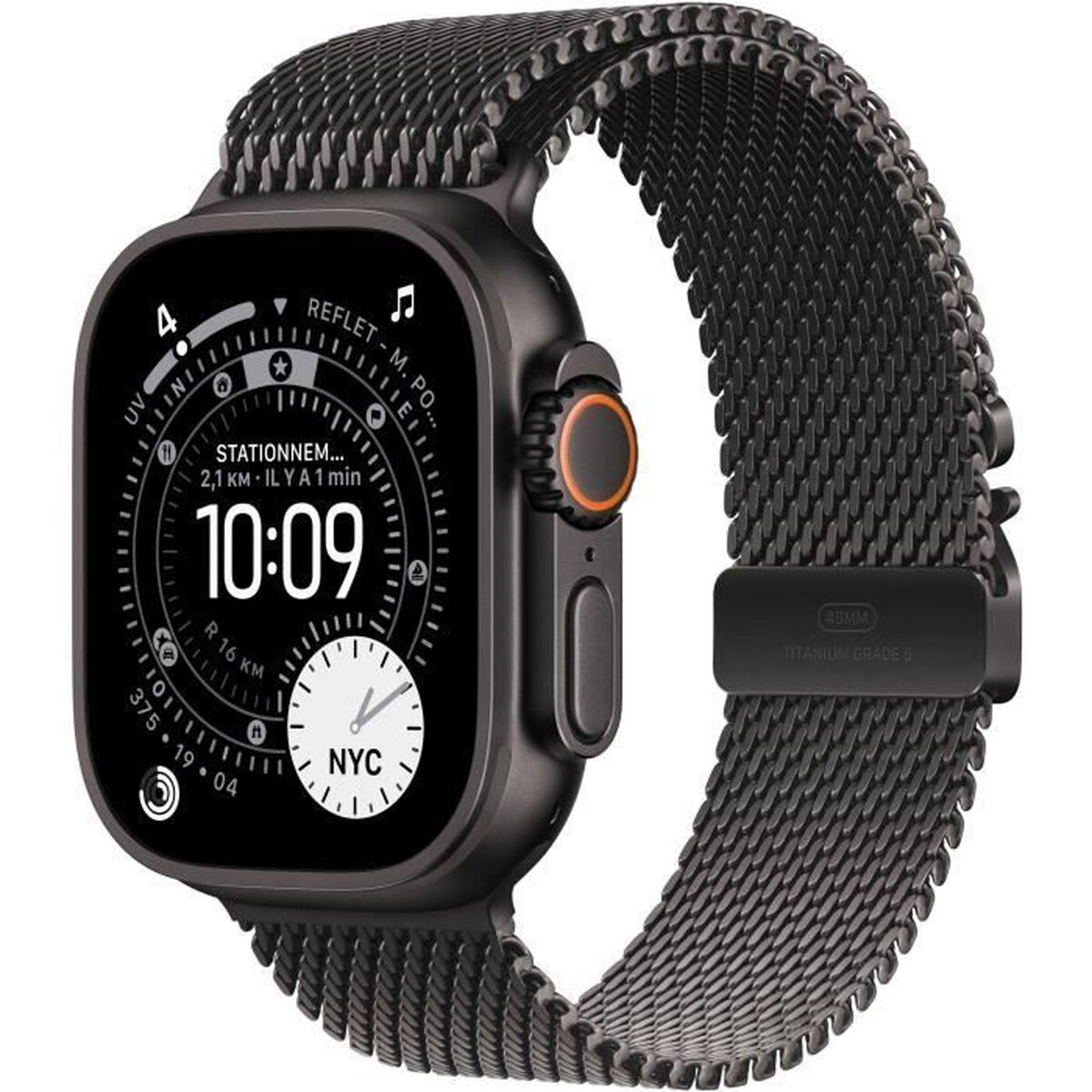 Apple Watch Ultra3 49 Bk Ti Bk Tml L