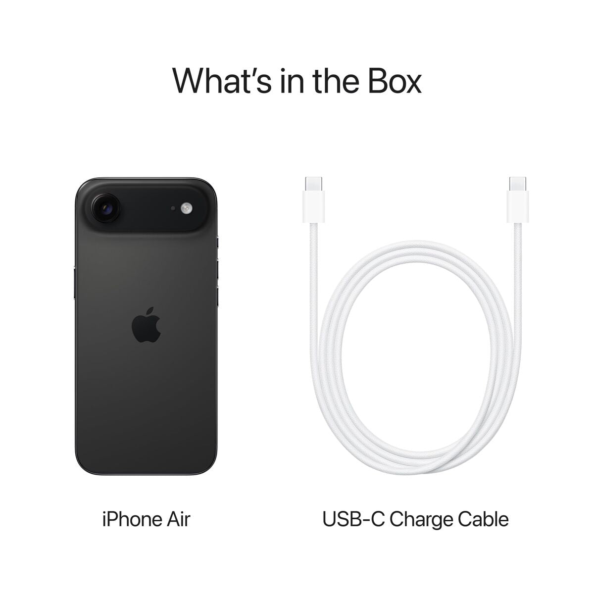 Iphone Air (6.5'' - 256 Go, 12 Go RAM) Noir