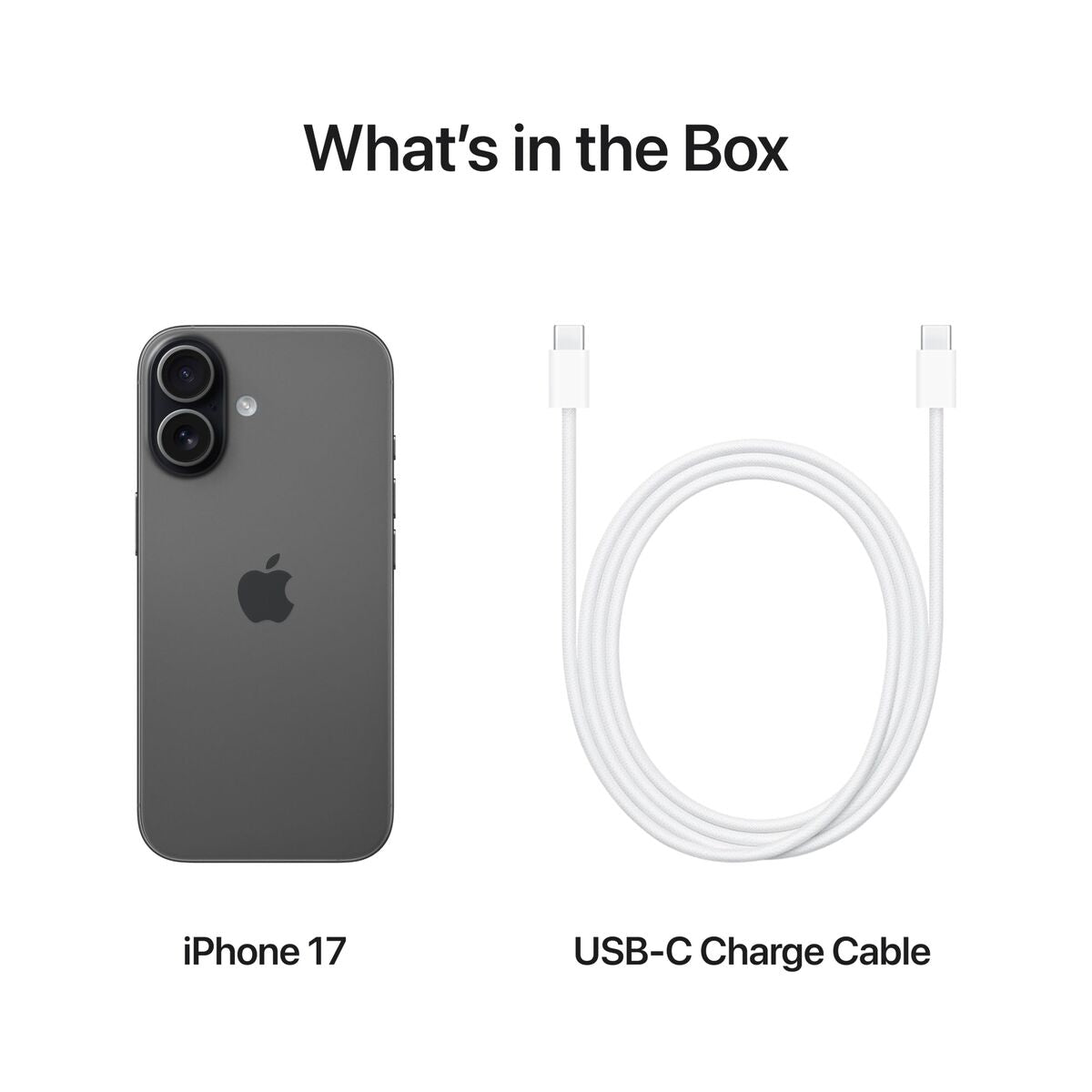 Iphone 17 (6.3'' - 256 Go, 8 Go RAM) Noir