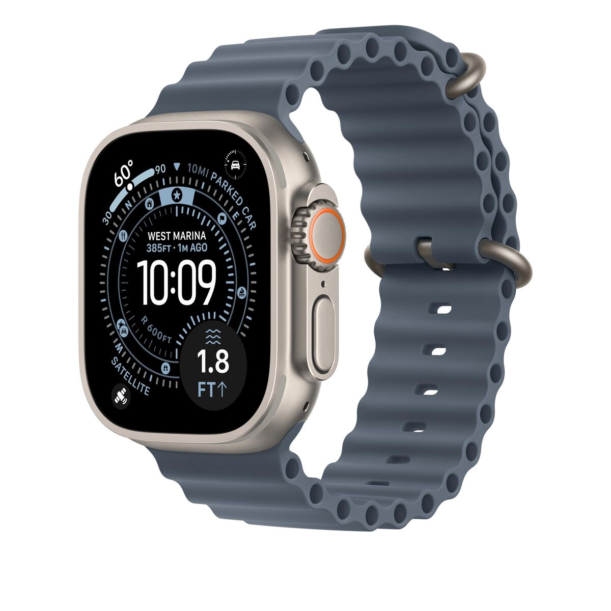 Apple Watch 49 Anchor Blue N Ti Ob