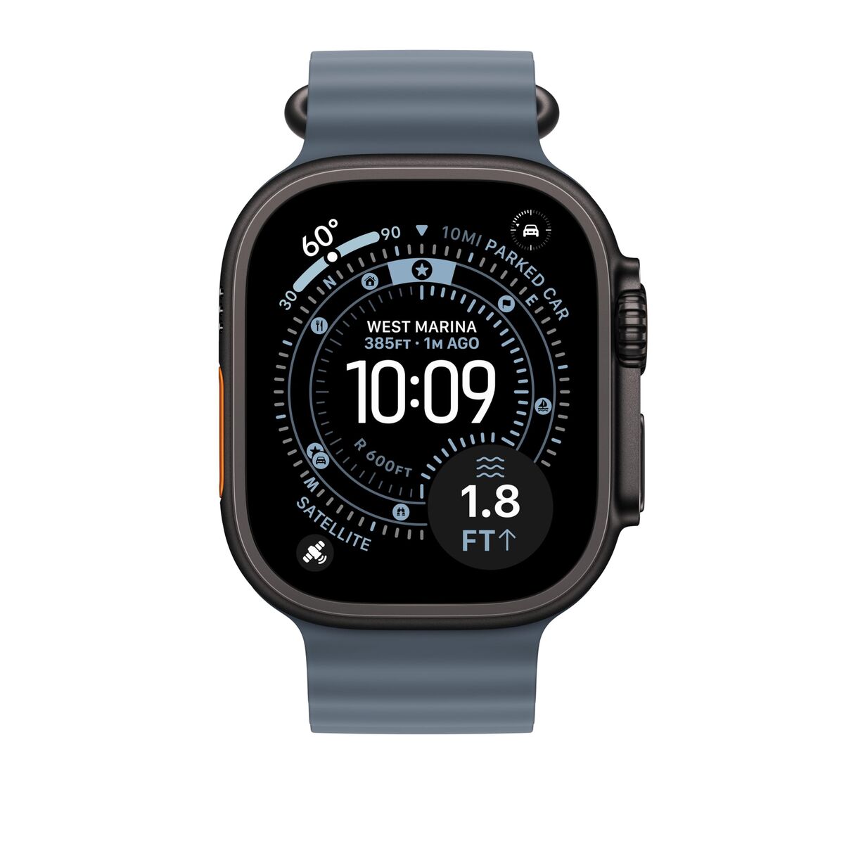 Apple Watch 49 Anchor Blue B Ti Ob