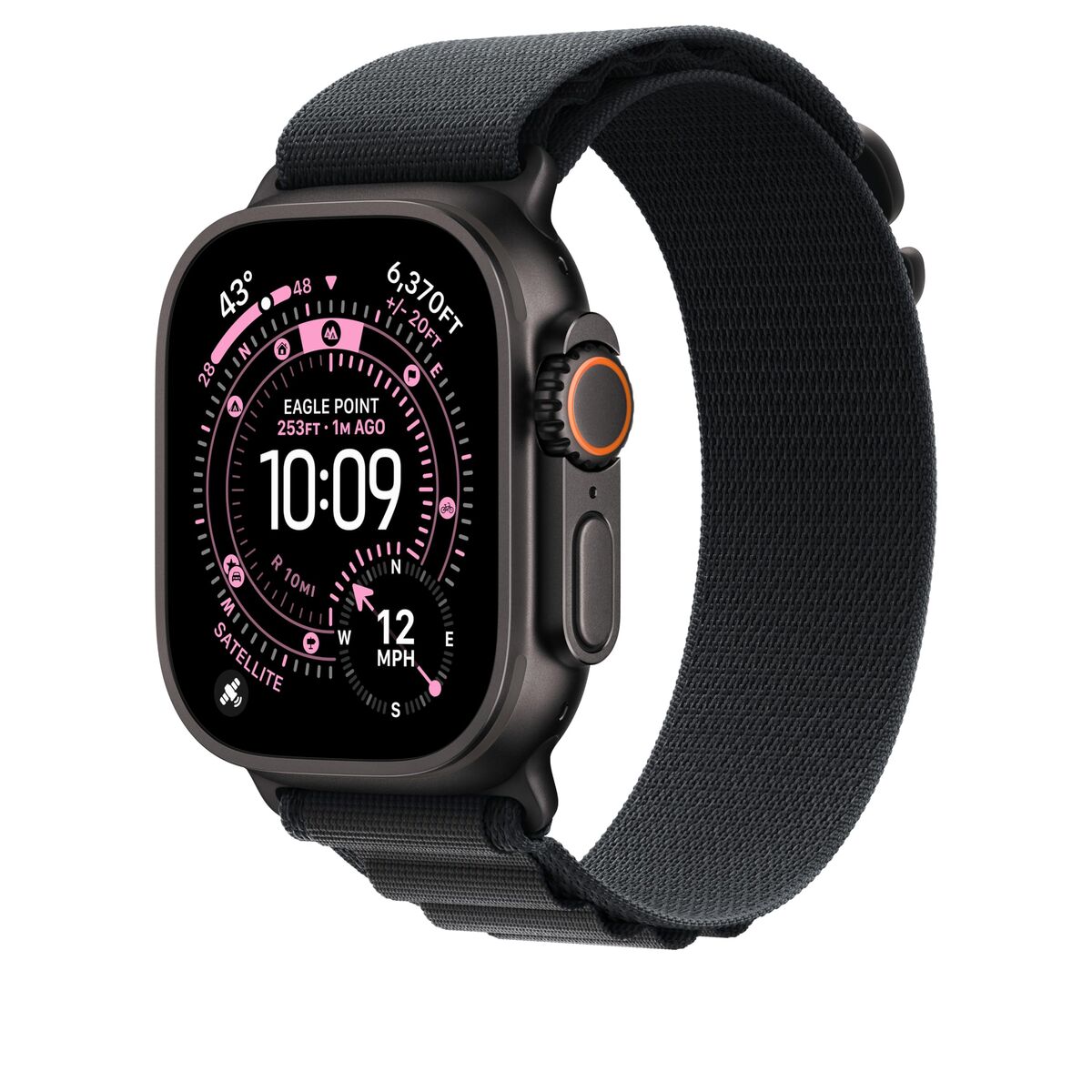 Apple Watch 49 Black B Ti Alp M