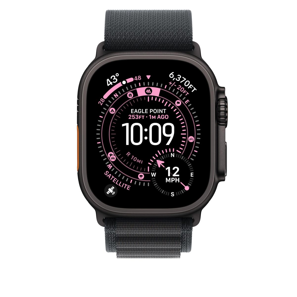 Apple Watch 49 Black B Ti Alp M