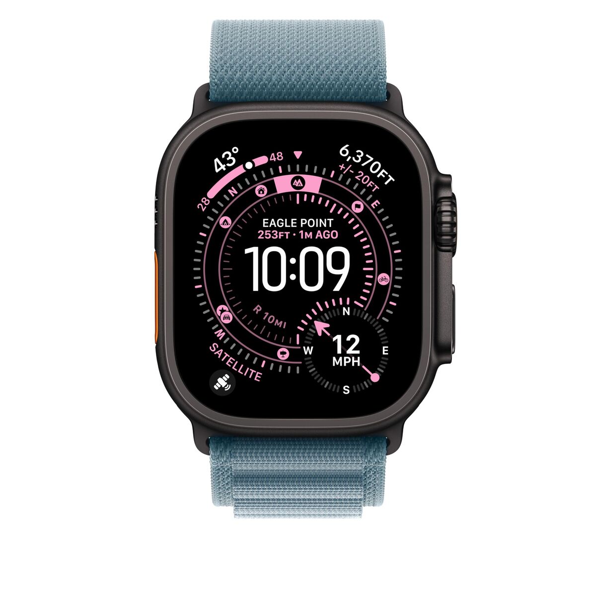 Apple Watch 49 Light Blue B Ti Alp M