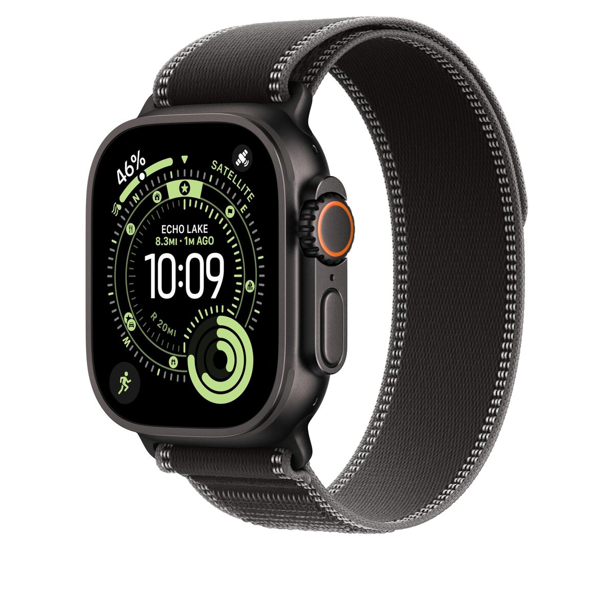 Apple Watch 49 Blk/CHar B Ti Tl M/L