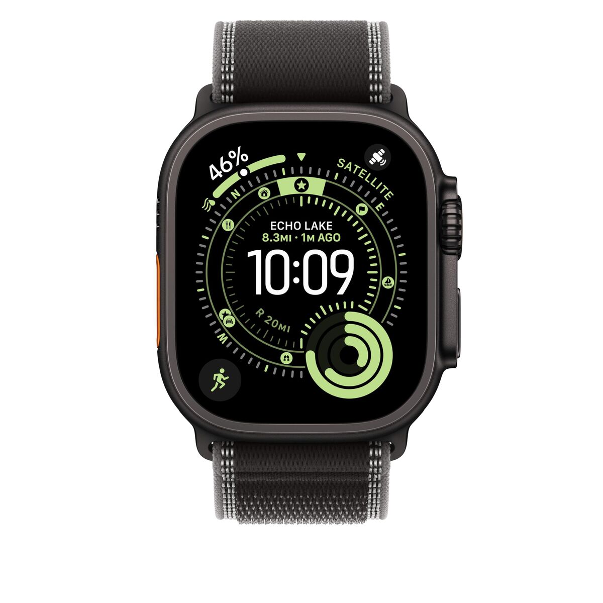 Apple Watch 49 Blk/CHar B Ti Tl M/L