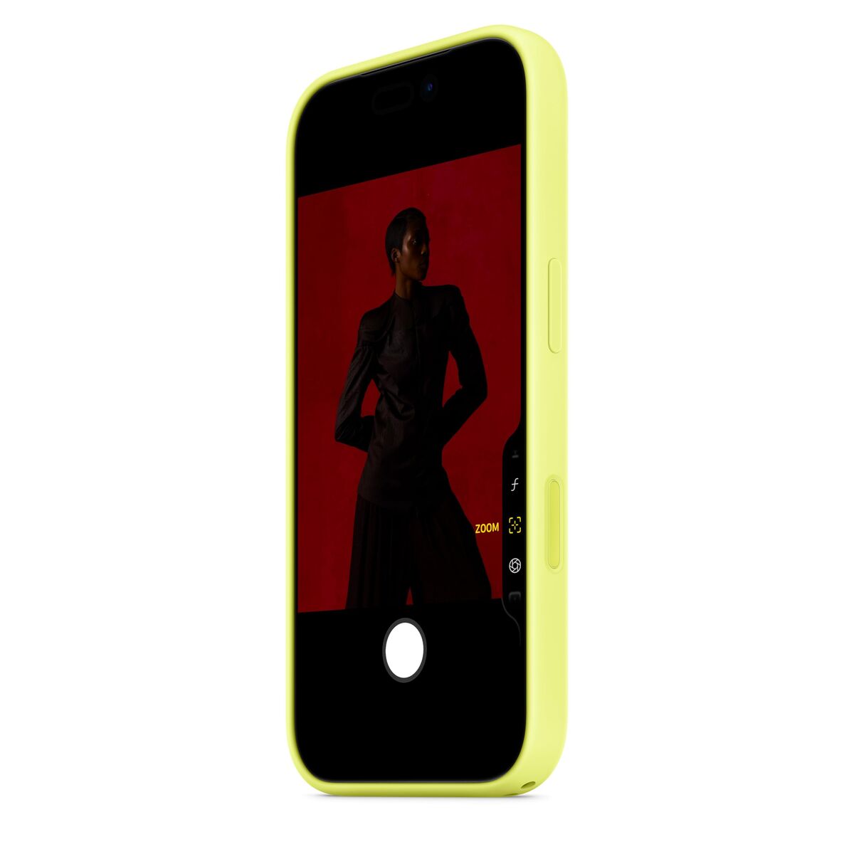 iPhone 17 Pro Si Case Neon Yellow