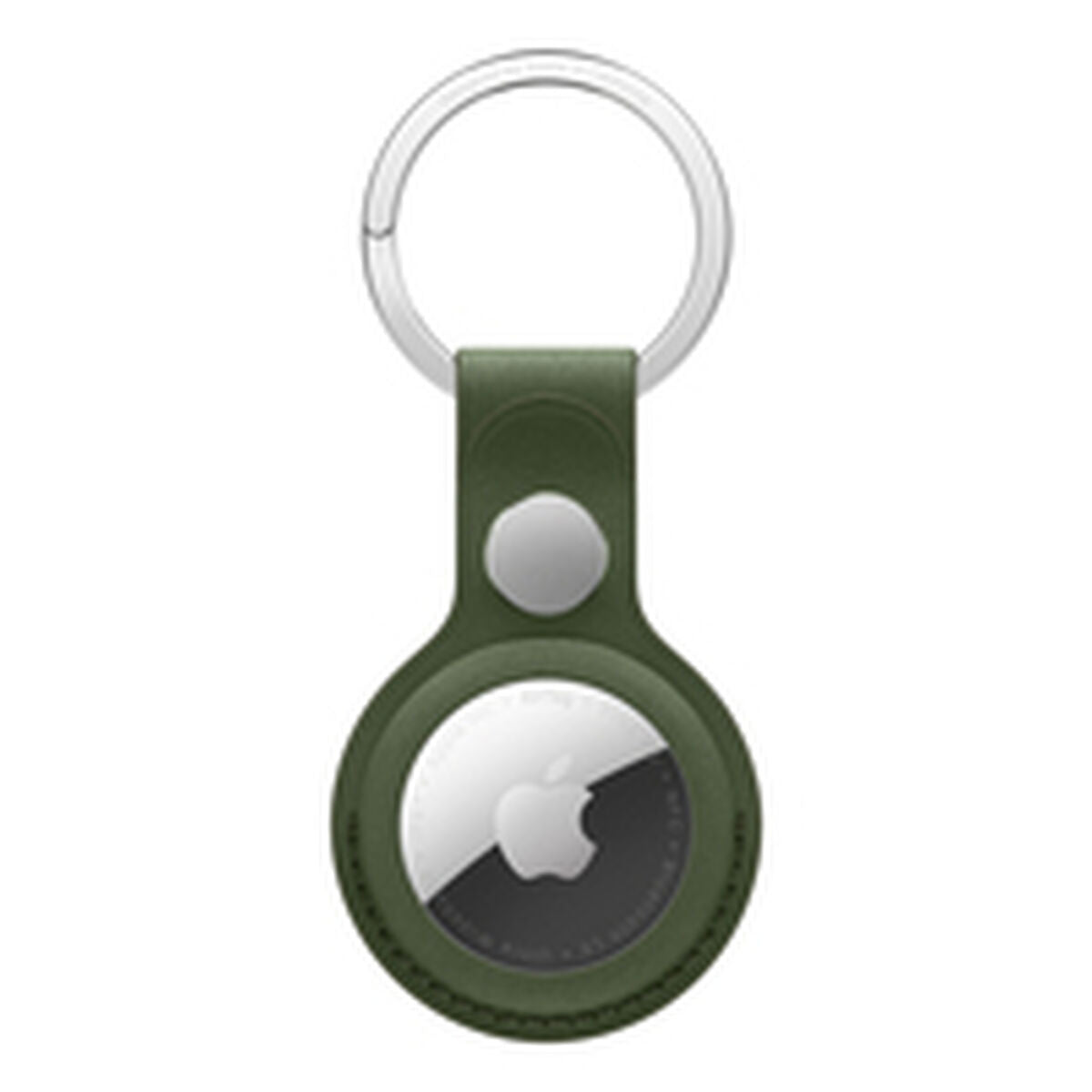 Airtag Finewoven Key Ring Moss