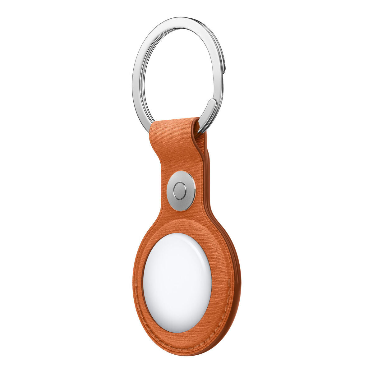 Airtag Finewoven Key Ring Fox Orange