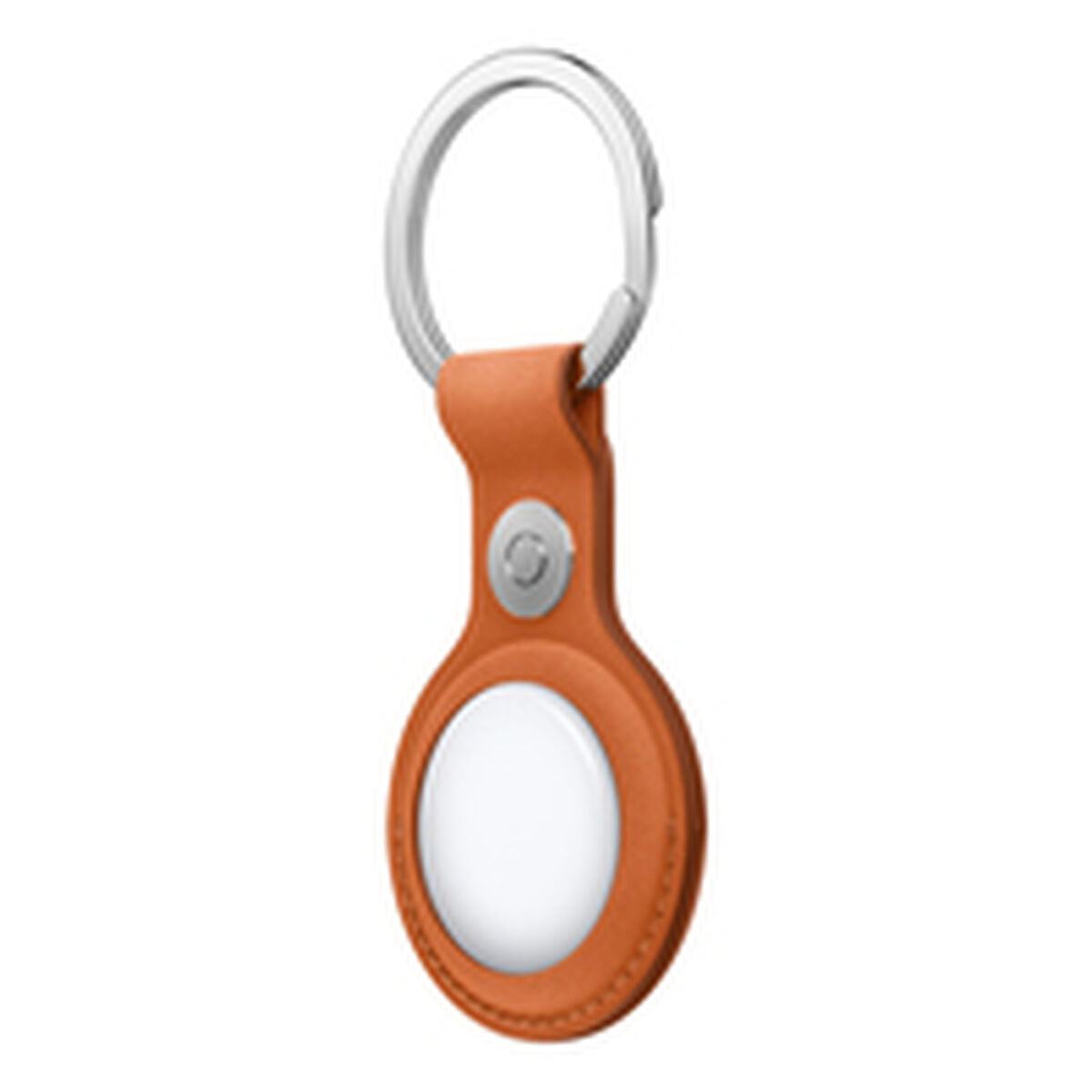 Airtag Finewoven Key Ring Fox Orange