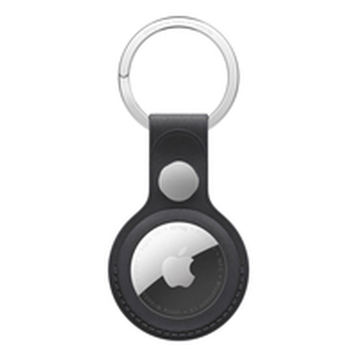 Airtag Finewoven Key Ring Black