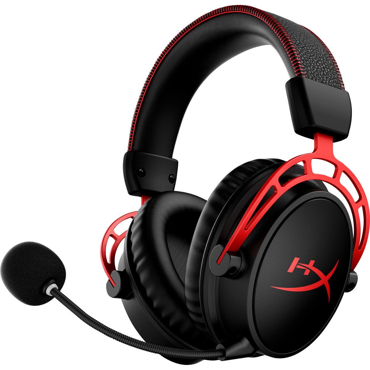 Casque HyperX Cloud Alpha sans fil avec microphone, noir-rouge
