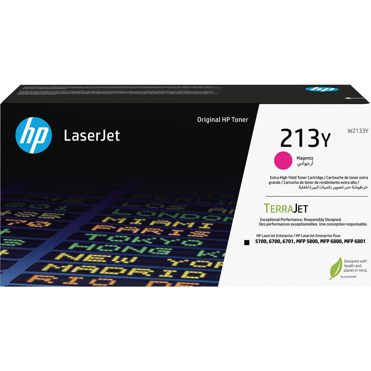 HP 213Y Magenta Original LaserJet Toner Cartridge