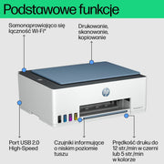 HP Smart Tank Imprimante Tout-en-un 585, Home and home office, Print, copy, scan, Wireless  High-volume printer tank  Print from phone or tablet  Scan to PDF