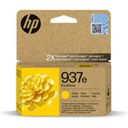 HP 937e EvoMore Yellow Original Ink Cartridge cartouche d'encre 1 piece(s) Rendement élevé (XL)