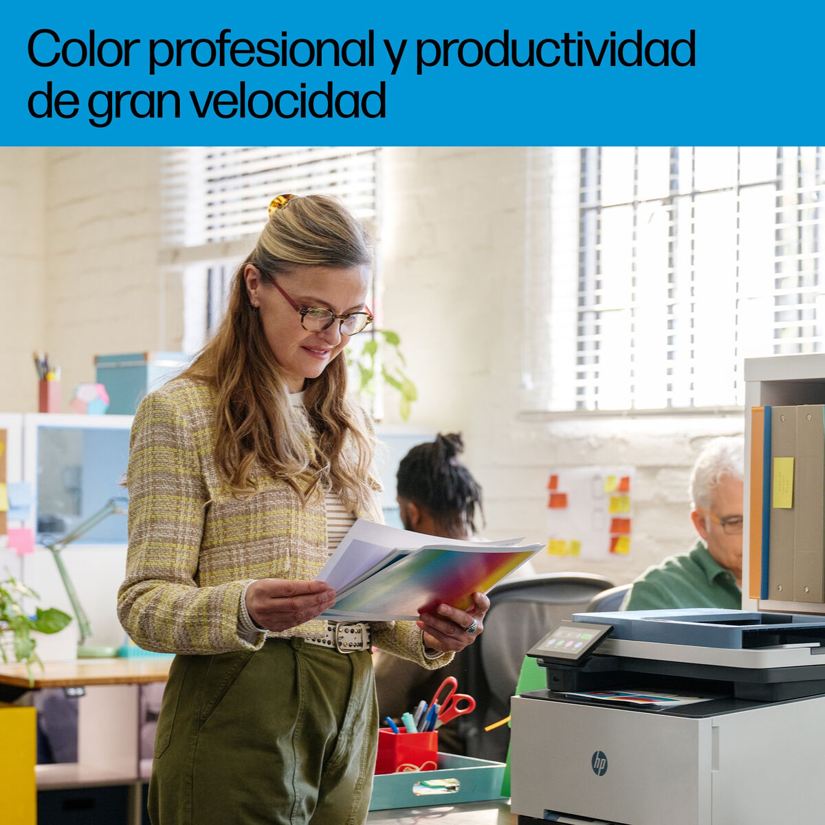 HP Color LaserJet Pro MFP 3302fdn MFP colour laser A4 25ppm Copy 25ppm Print 250sheets LAN USB Imprimante a4