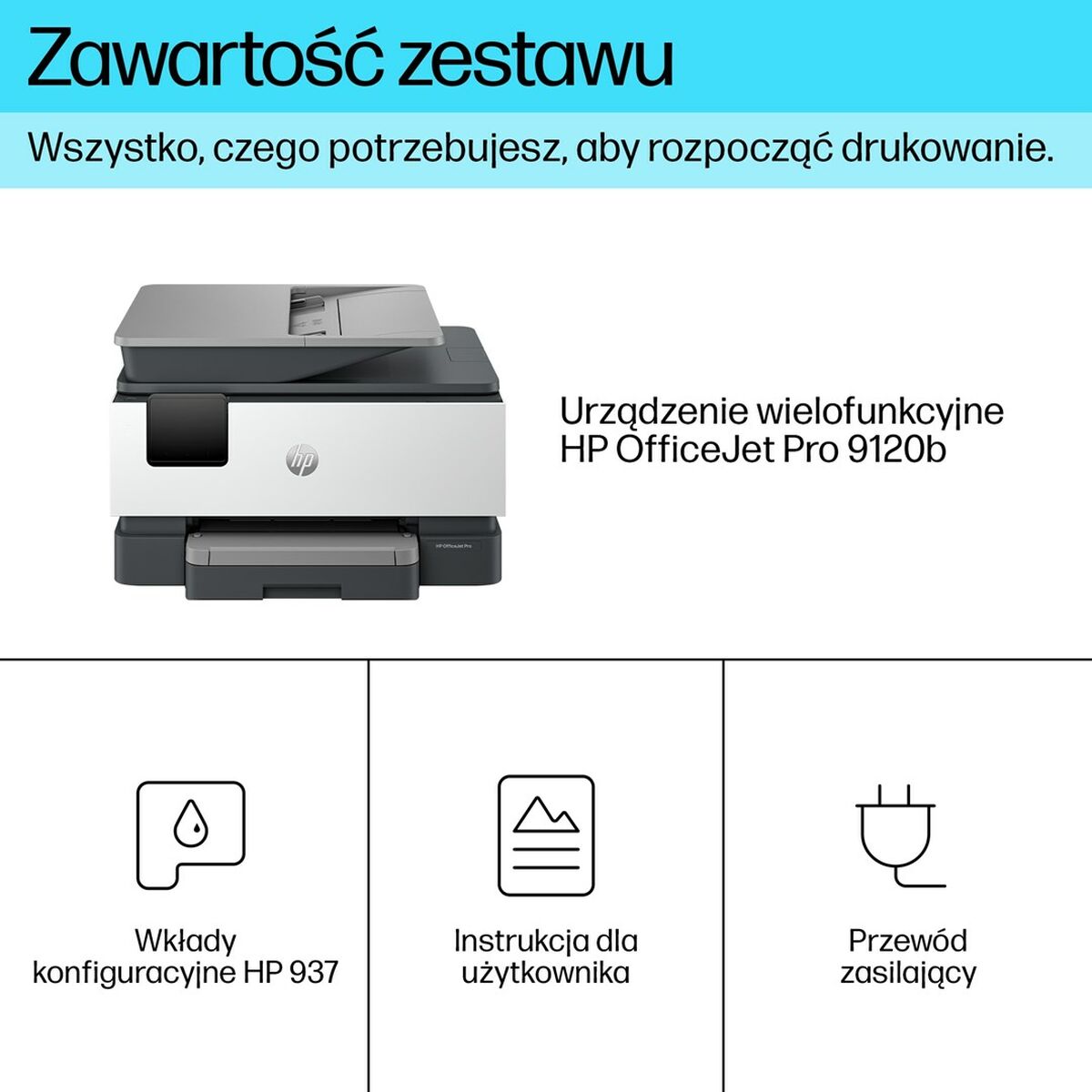 HP OfficeJet Pro 9120b AiO Printer A jet d'encre thermique A4 4800 x 1200 DPI 20 ppm Wifi