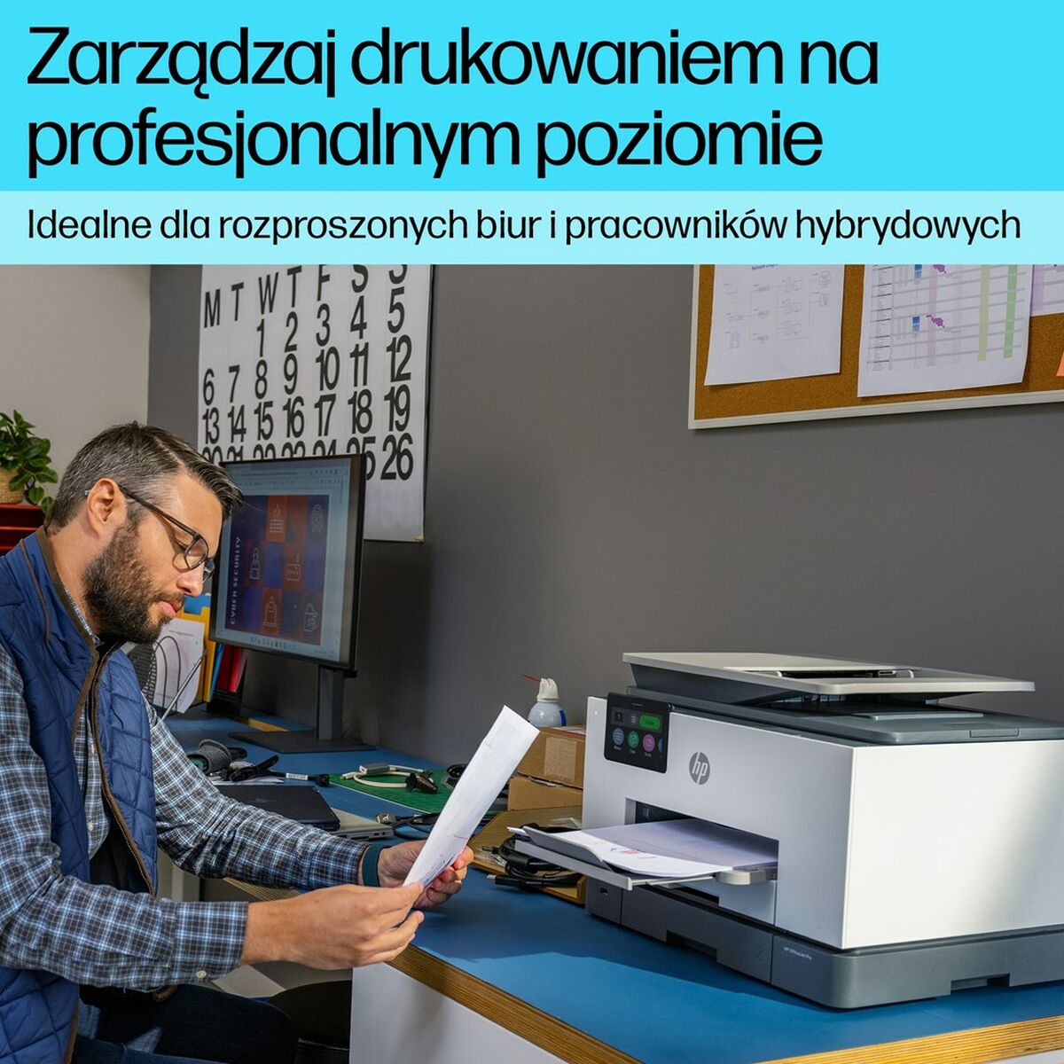 HP 4U561B#686 OfficeJet Pro 9130b Imprimante Couleur Tout-en-Un Sans Fil