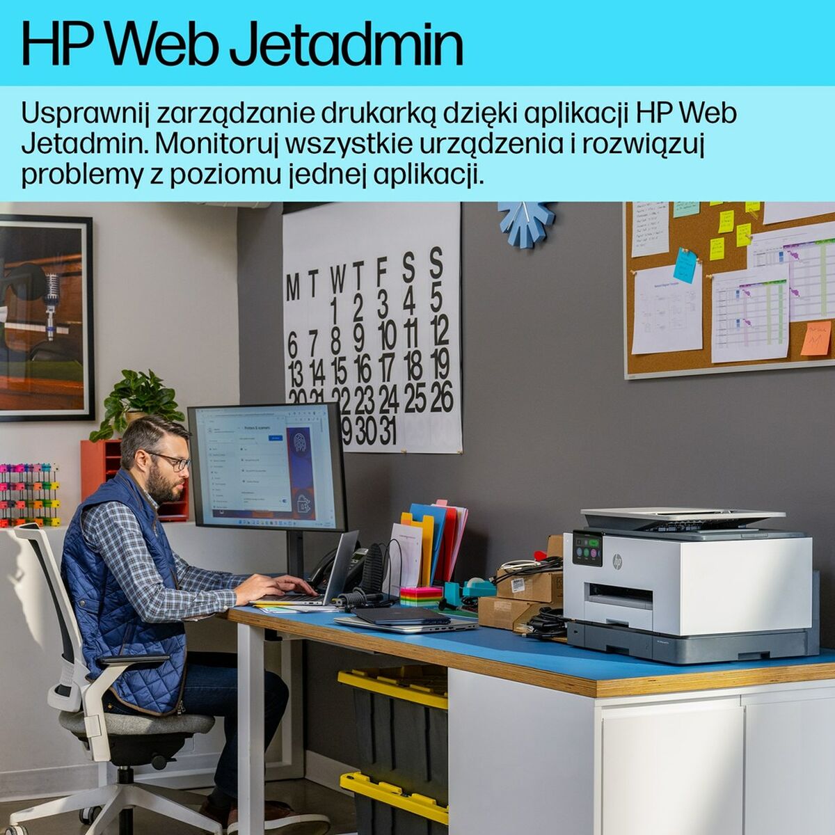 HP 4U561B#686 OfficeJet Pro 9130b Imprimante Couleur Tout-en-Un Sans Fil