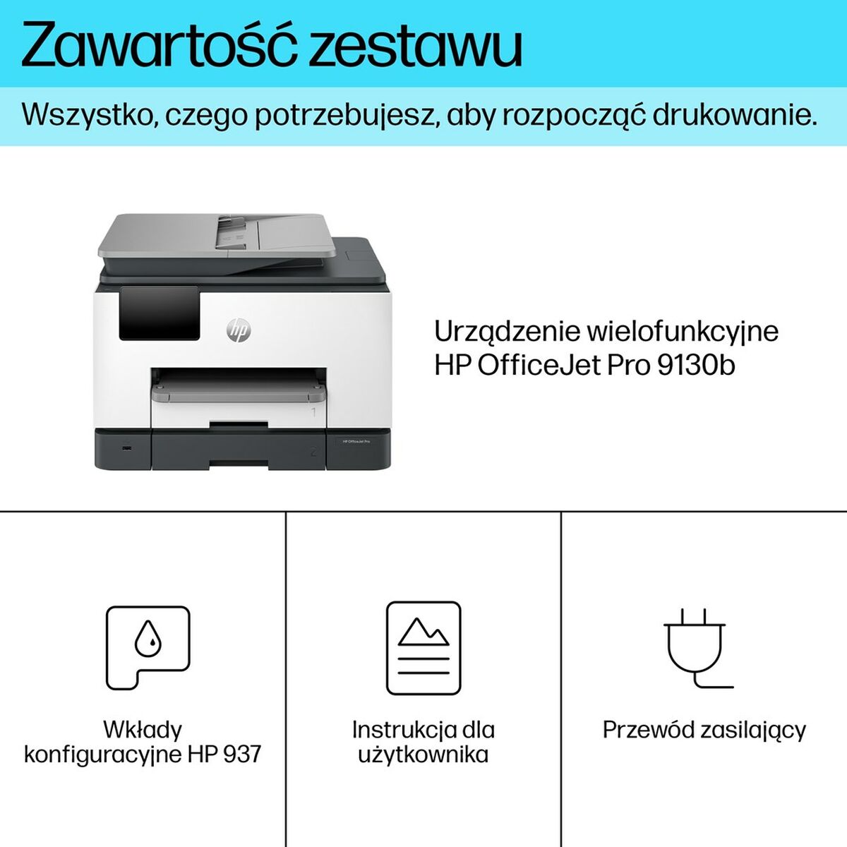 HP 4U561B#686 OfficeJet Pro 9130b Imprimante Couleur Tout-en-Un Sans Fil