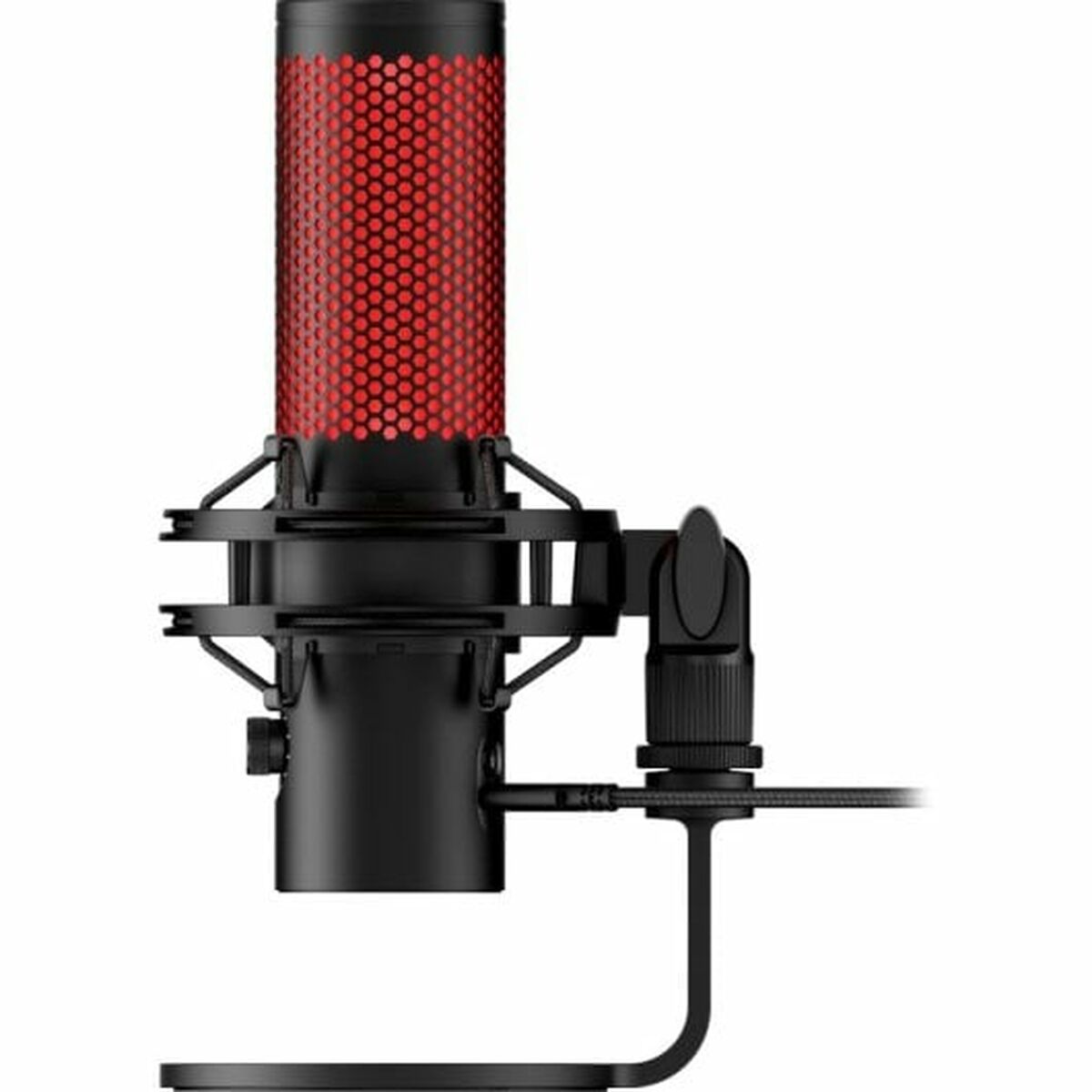 Microphone a condensateur HyperX QuadCast 2, USB, filtre anti-pop, noir