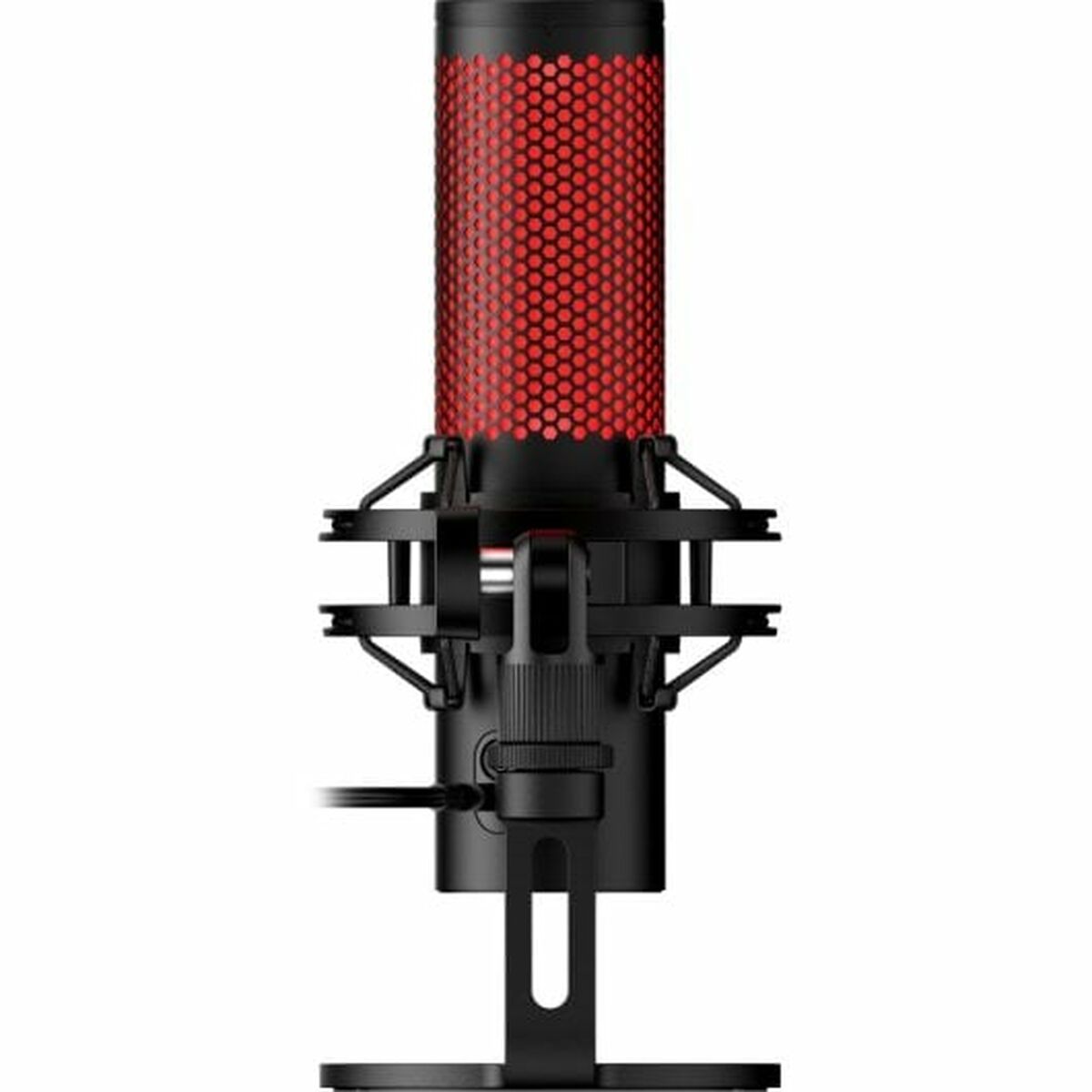 Microphone a condensateur HyperX QuadCast 2, USB, filtre anti-pop, noir