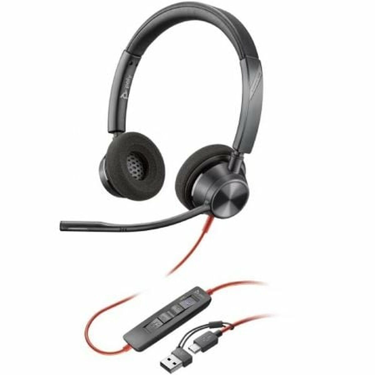 Poly BW 3320 Stereo -M USB-C HS+USB-C/A