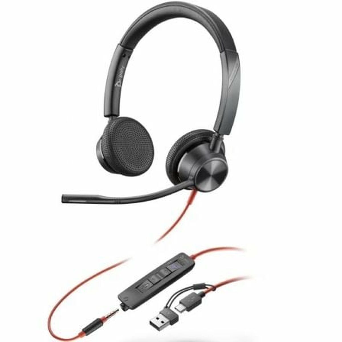 Poly BW 3325 -M USB-C HS+USB-C/A