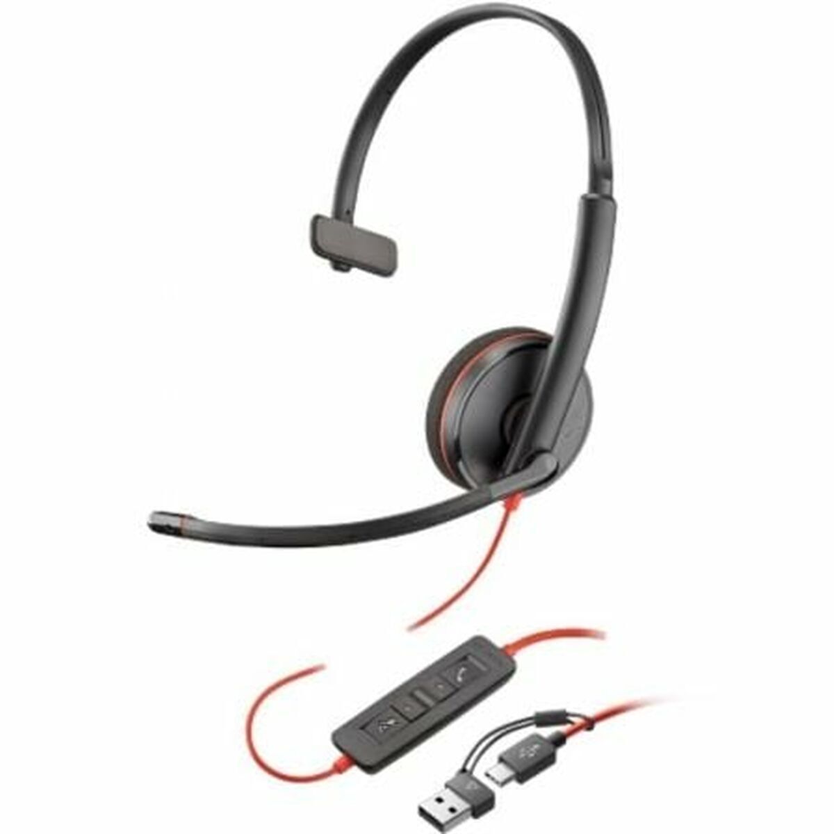 Poly BW 3210 USB-C HS+USB-C/A Bulk
