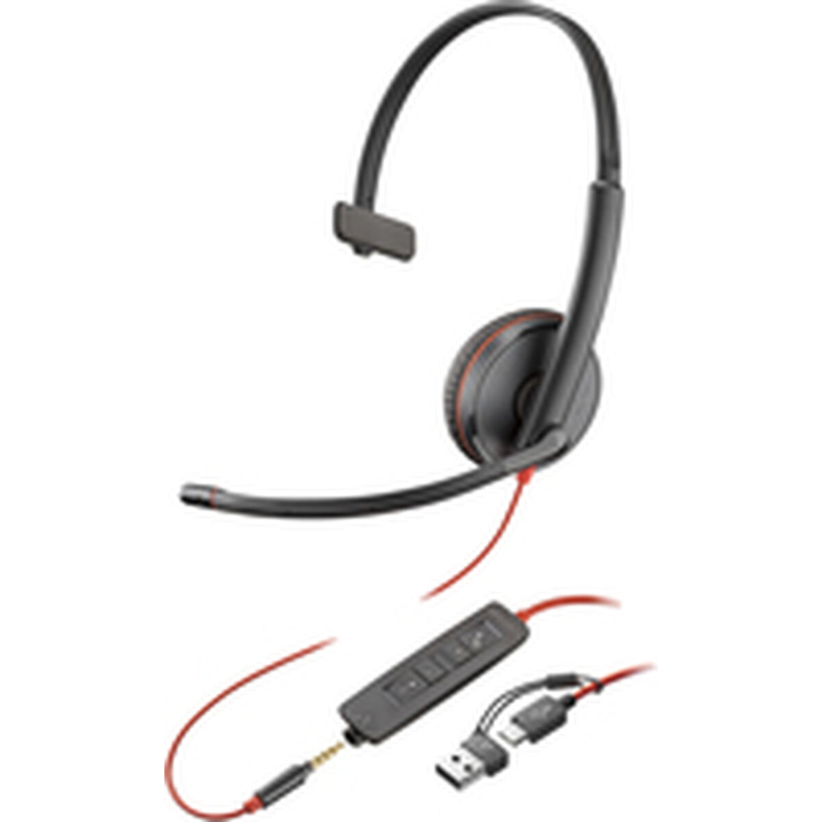 Poly BW 3215 USB-C HS+USB-C/A Bulk