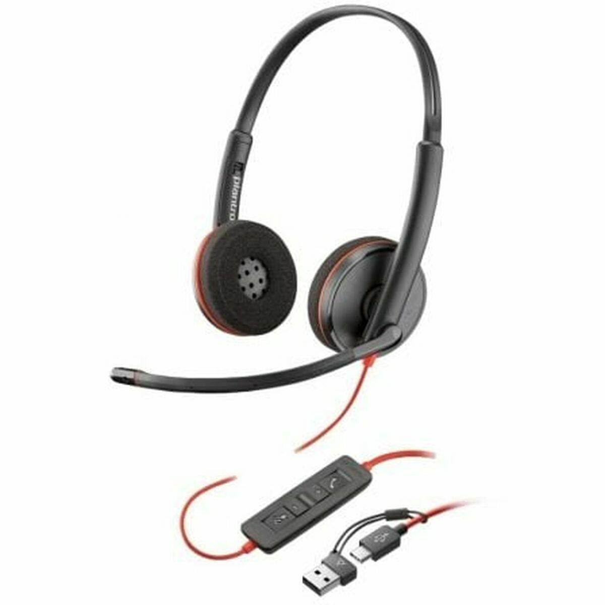Poly BW 3220 USB-C HS+USB-C/A Bulk