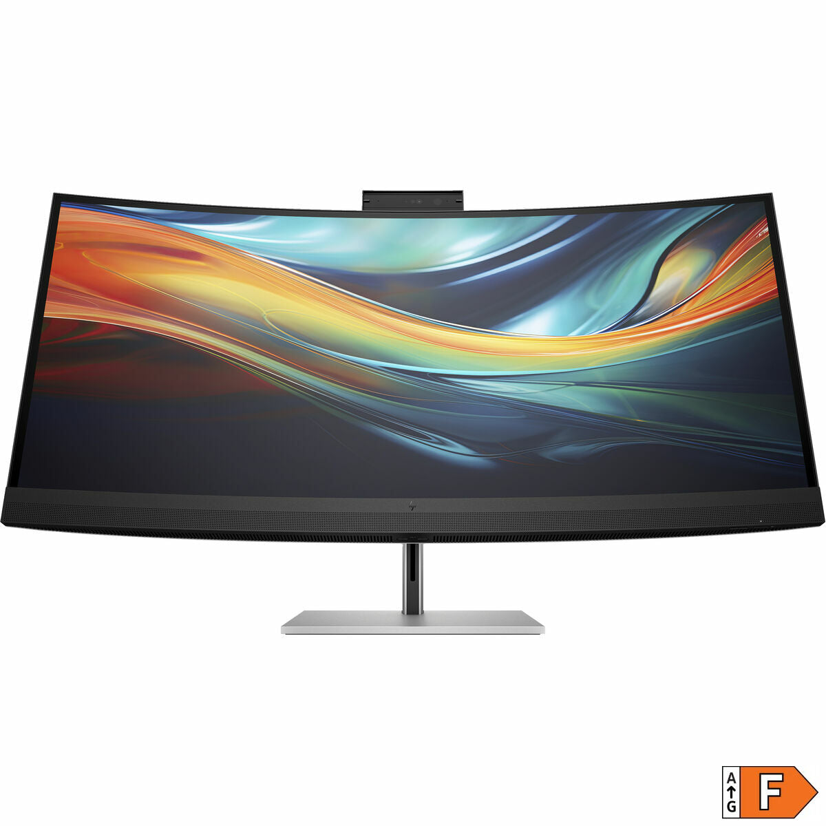 HP Écran de conférence incurvé 5K2K série 7 Pro 740pm avec webcam 4K 39.7p WUHD 5120x2160 USB-C DisplayPort Thunderbolt 3/3/0