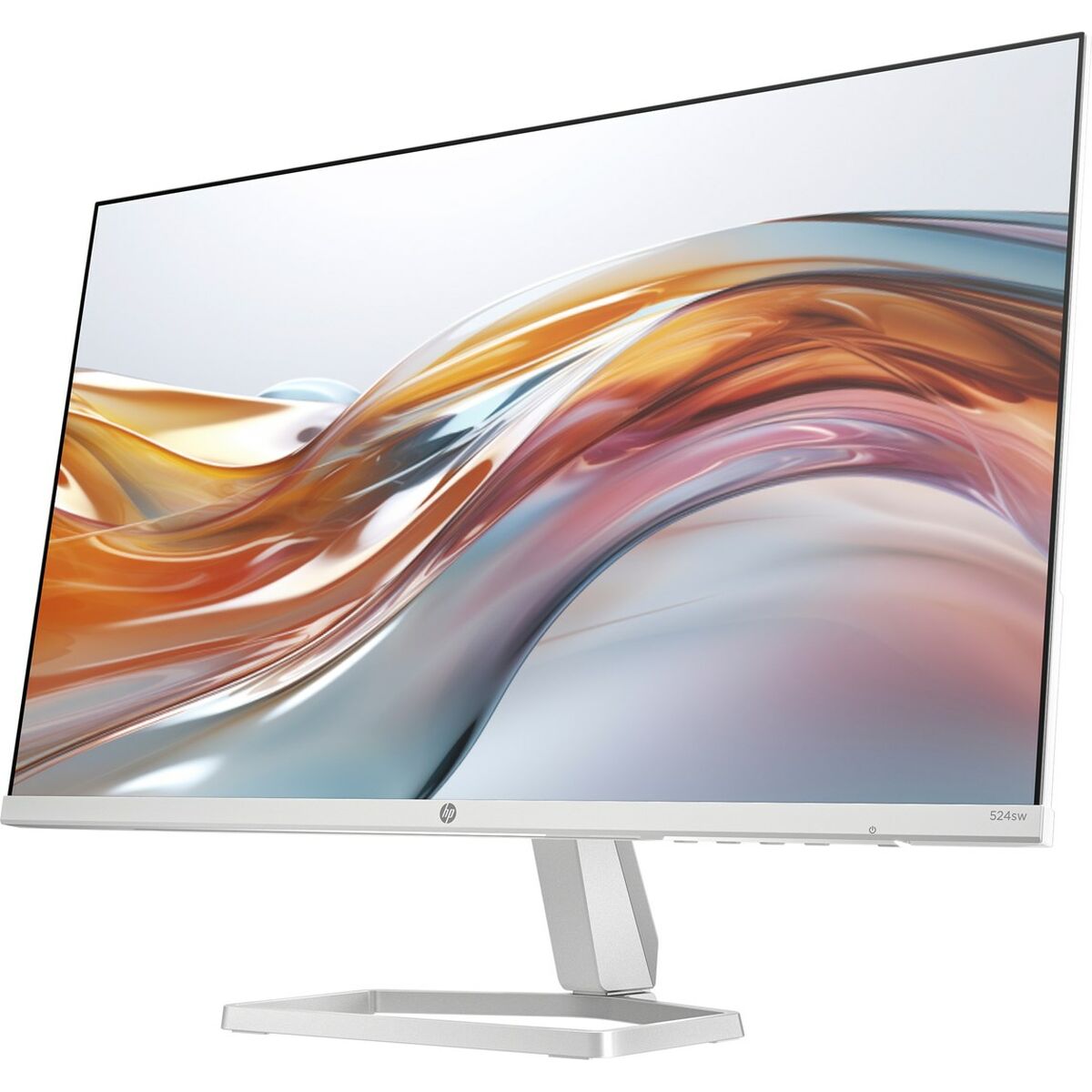 "HP Series 5 23.8 inch FHD White Monitor - 524sw écran plat de PC 60,5 cm (23.8"") 1920 x 1080 pixels LCD Argent"