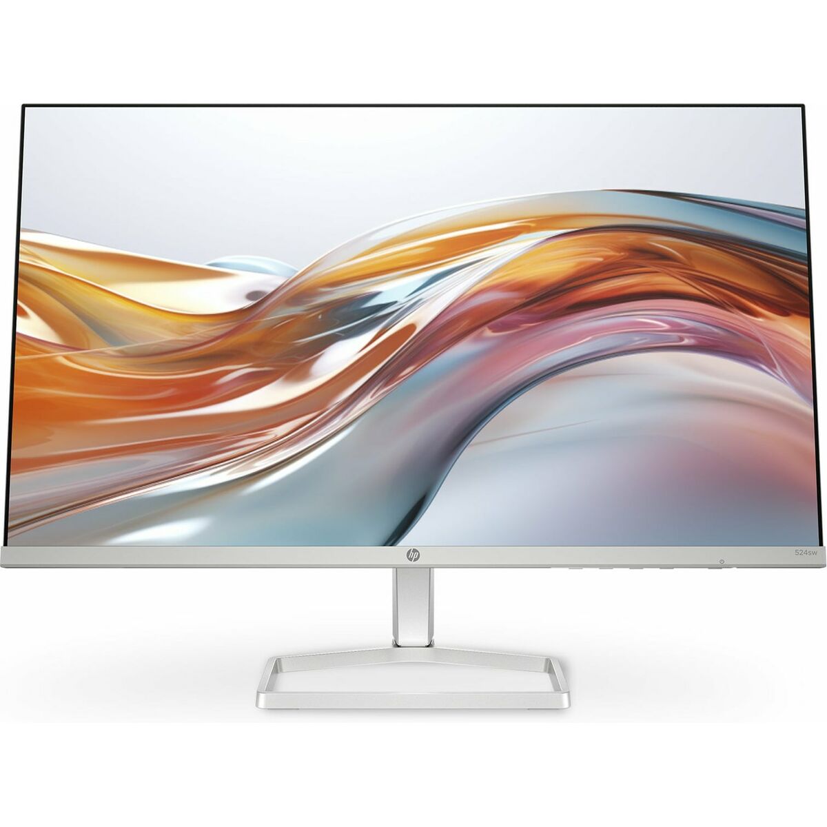 "HP Series 5 23.8 inch FHD White Monitor - 524sw écran plat de PC 60,5 cm (23.8"") 1920 x 1080 pixels LCD Argent"