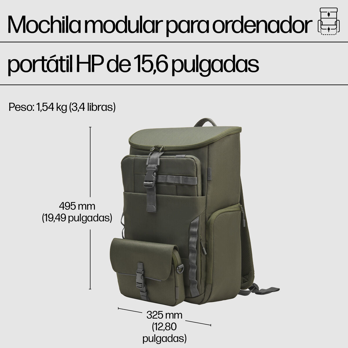 HP 15.6 Mod Lptp Bckpk