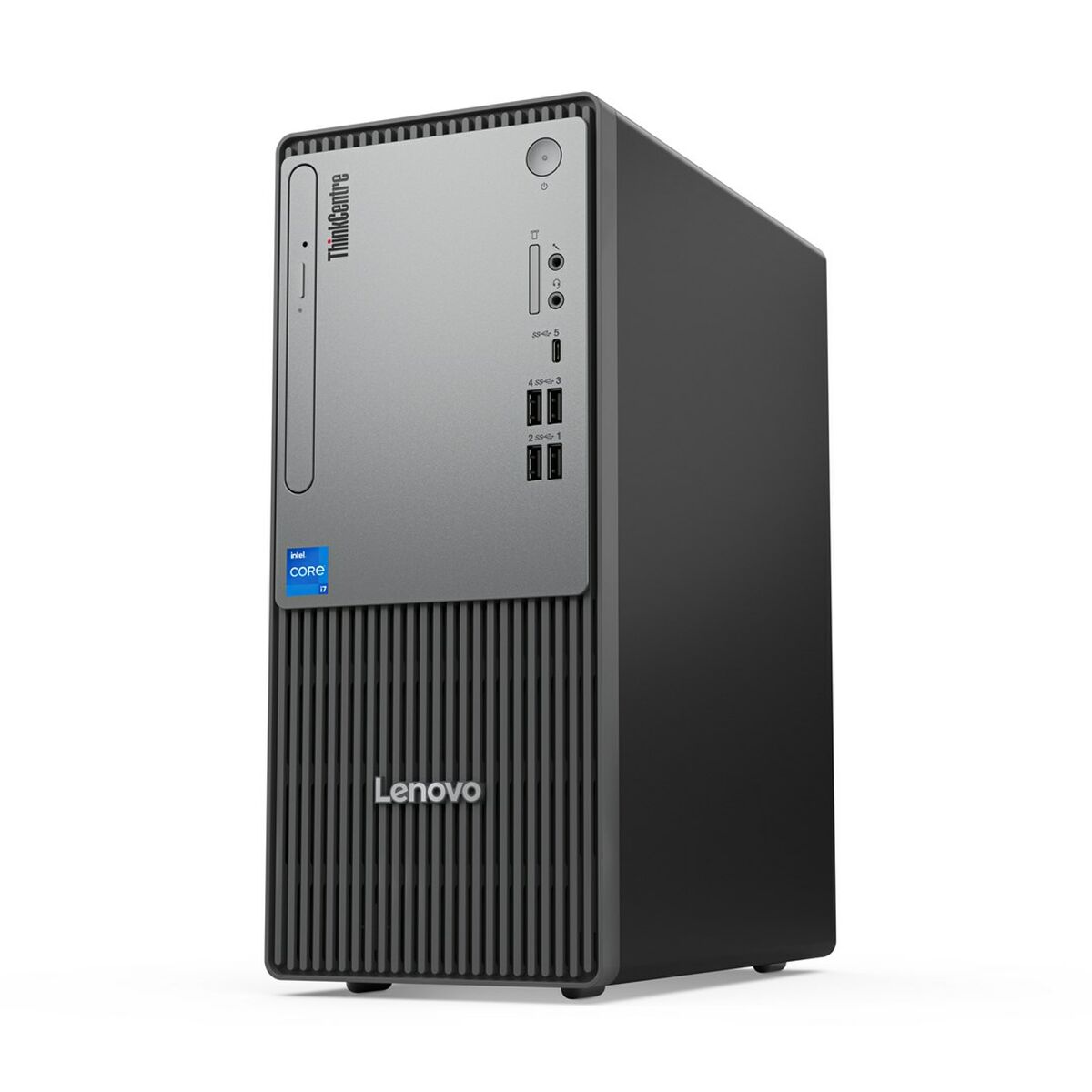 Lenovo ThinkCentre neo 50t Gen 5 Intel® Core™ i3 i3-14100 8 Go DDR5-SDRAM 512 Go SSD Windows 11 Pro Tower PC Noir, Gris