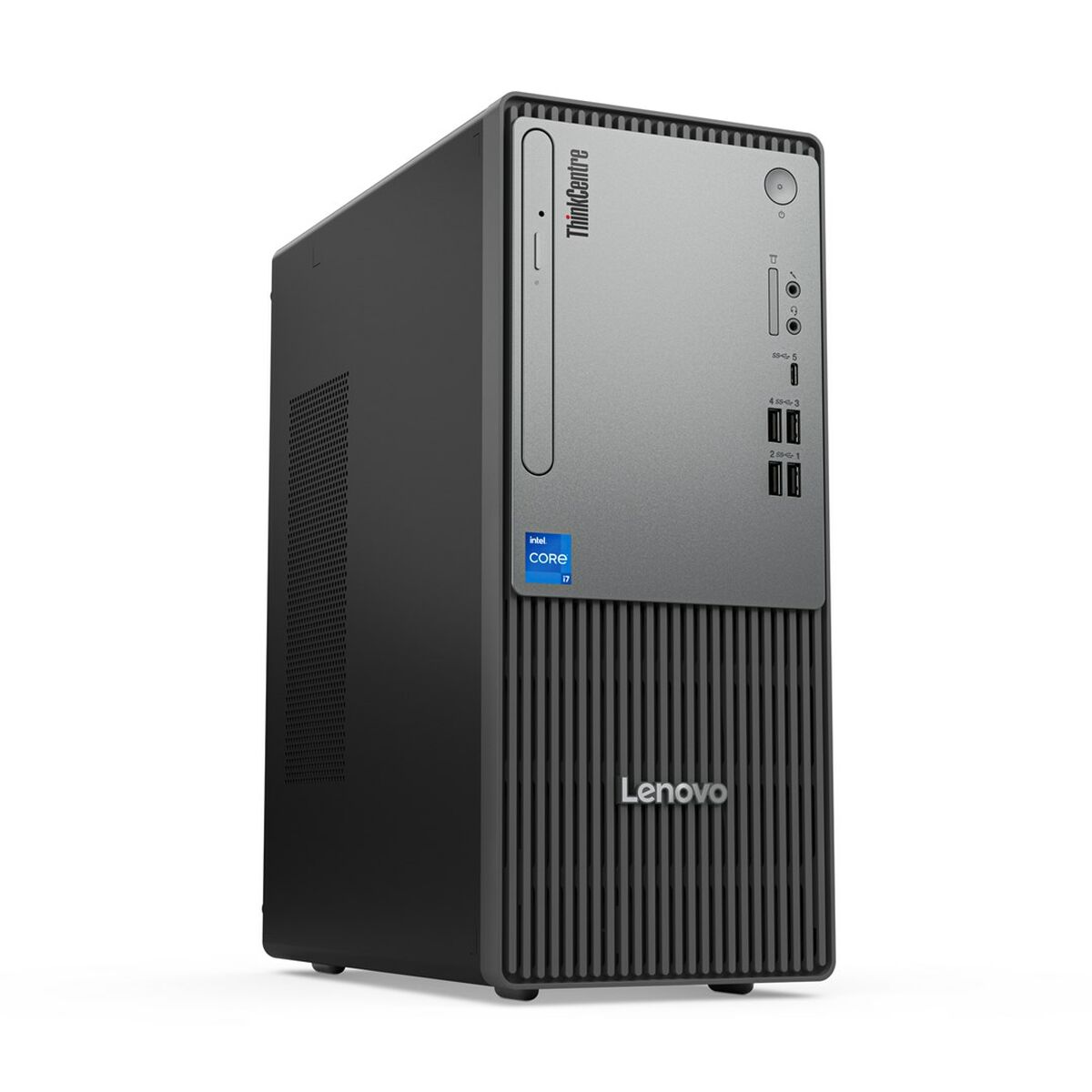 Lenovo ThinkCentre neo 50t Gen 5 Intel® Core™ i3 i3-14100 8 Go DDR5-SDRAM 512 Go SSD Windows 11 Pro Tower PC Noir, Gris