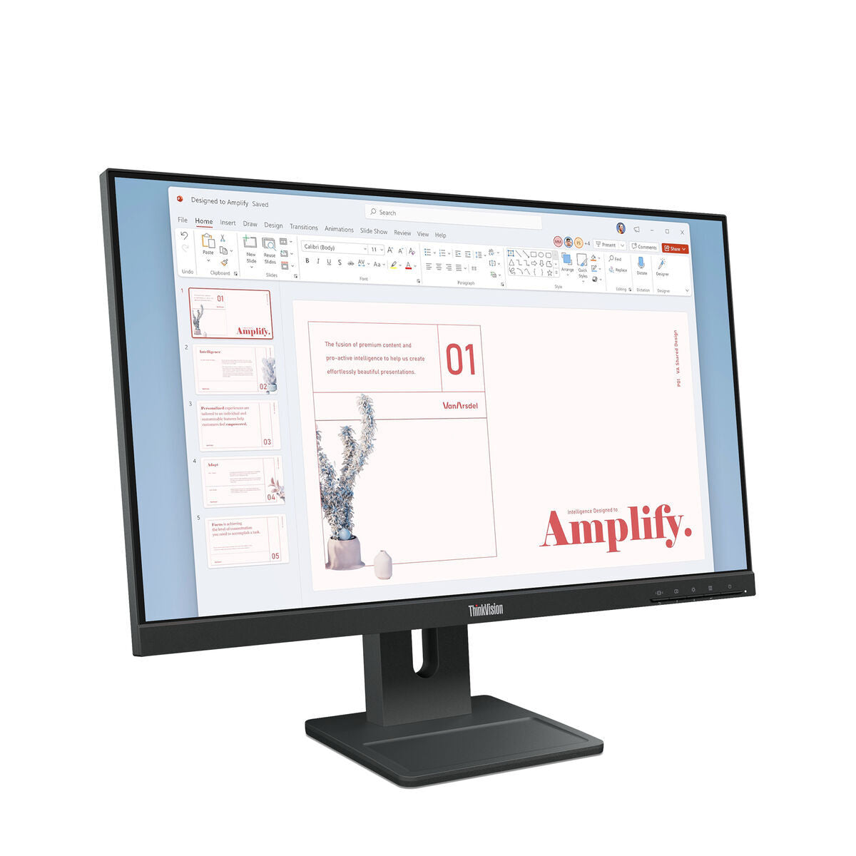 LENOVO ThinkVision E24-40 LED Écran 24p 1920x1080 Full HD (1080p) 100Hz IPS 250cd/m2 HDMI VGA DisplayPort speakers 3y