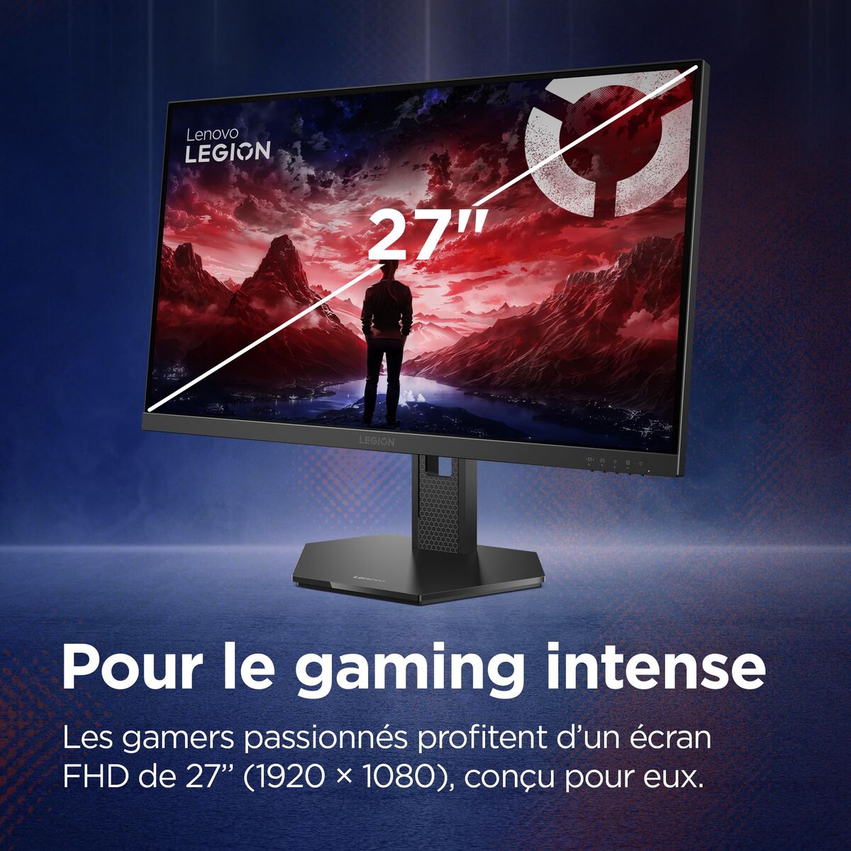 "Lenovo Legion 27-10 écran plat de PC 68,6 cm (27"") 1920 x 1080 pixels Full HD LCD Noir"