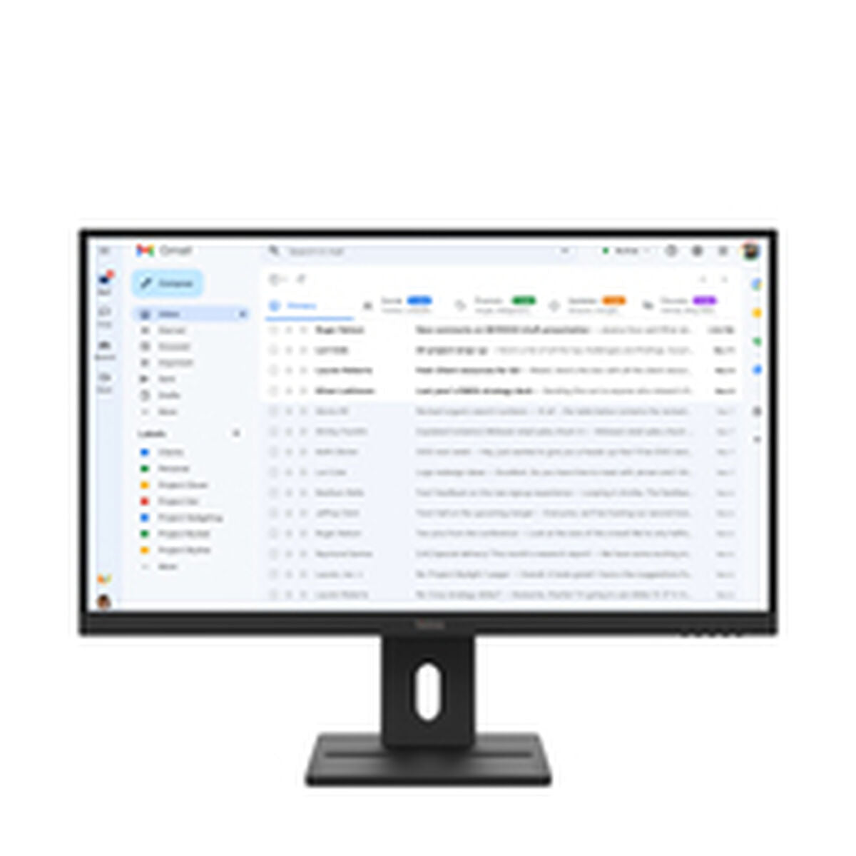 LENOVO ThinkVision E27-40 LED Écran 27p 1920x1080 Full HD (1080p) IPS 300cd/m2 1500:1 4ms HDMI VGA DisplayPort speakers 3y