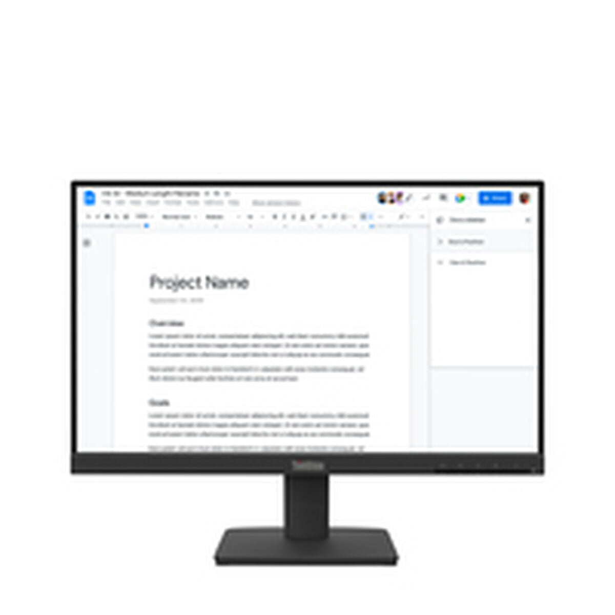 LENOVO ThinkVision S22-4e 21.5p FHD IPS 100Hz HDMI VGA
