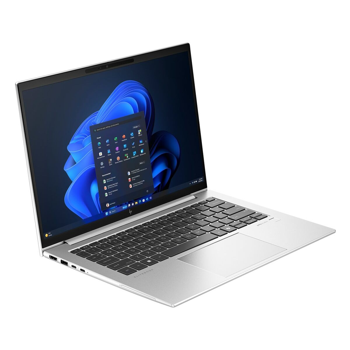 "Notebook HP EliteBook 840 G11 14,0"" WUXGA | Intel Core Ultra 7 155U | 16GB RAM | 512GB SSD | Intel Graphics | Win11P | QWERTY US INT | 9G0V5ET"